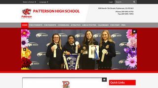 
                            3. Patterson High School: Home - Powerschool Student Portal Patterson Ca