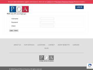 Pay Entry Login - Payroll Office of America