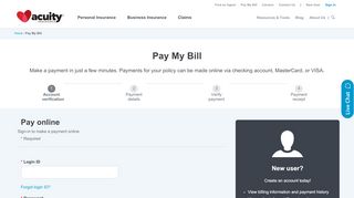 
                            4. Pay My Bill | Acuity - Acuity Insurance - Acuity Com Portal Test