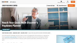 
                            7. Pay Off Debt with Discover's Paydown Planner | Discover - Pay Weekly Card Portal