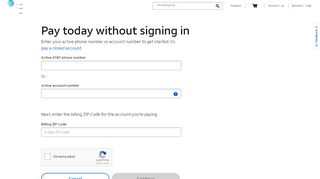 Pay without signing in - AT&T - Att Uverse Portal Account Free
