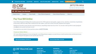 
                            7. Pay Your Bill | OSF HealthCare - Osfhealthcare Org Portal