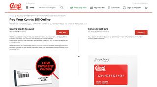 
Pay Your Conn's Bill Online : Conn's HomePlus Credit ...  
