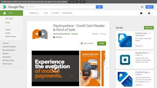 
                            2. Payanywhere Credit Card Reader & Point of Sale POS - Apps ... - Payanywhere Com Portal