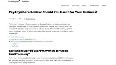 PayAnywhere Review: Should You Use It For Your Business ...