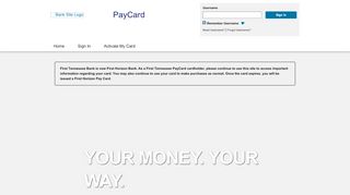 
                            7. PayCard - Home Page - visaprepaidprocessing.com - Ftb Bank Portal