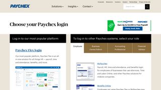 
                            5. Paychex Flex Login | Paychex - Chexweb Portal
