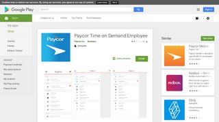 
                            6. Paycor Time on Demand:Employee - Apps on Google Play - Time On Demand Paycor Portal