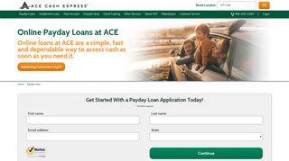 
                            3. Payday Loans Online - Apply for a Fast Cash Loan Today ... - My First Online Payday Portal