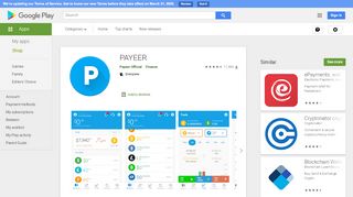 
                            4. PAYEER - Apps on Google Play - Portal Payeer