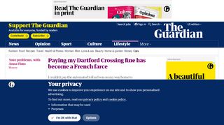 
                            15. Paying my Dartford Crossing fine has become a French farce ... - Dart Crossing Portal