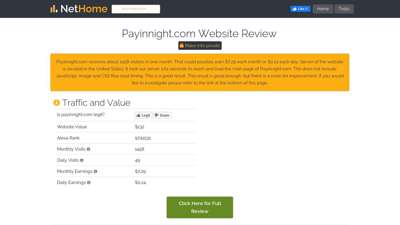 
                            5. Payinnight : payinnight.comÂ - This - traffic insights and ...