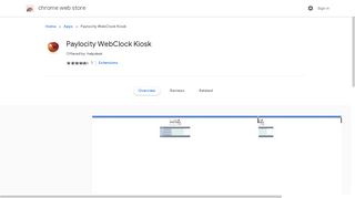 
                            6. Paylocity WebClock Kiosk - Google Chrome - Paylocity Web Clock Login