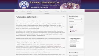 Paylution Sign-Up Instructions - richwayandfujibio.com