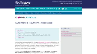 
                            4. Payment Information - Healthy Kids - Healthykids Org Portal
