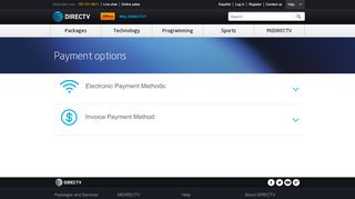 
                            6. Payment Options | Official Site - DIRECTV® Puerto Rico - Direct Tv Pr Portal