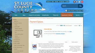 
                            4. Payment Options | St. Lucie County, FL - Port St Lucie Utilities Portal