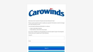 
                            1. Payment Portal - Accesso - Carowinds Payment Portal