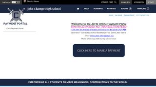 Payment Portal / JCHS Payment Portal - Loudoun County Public ... - Lcps Payment Portal