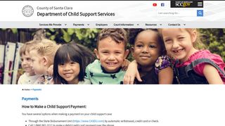 
                            1. Payments - Child Support Services - County of Santa Clara - Santa Clara County Child Support Portal