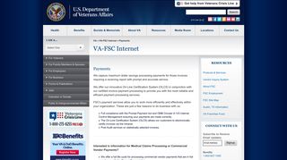 
                            2. Payments - VA-FSC Internet - Veterans Affairs - Https Www Vis Fsc Va Gov Portal