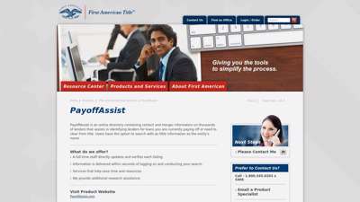 PayoffAssist - First American Title Insurance - Products ...