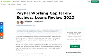 
                            1. PayPal Working Capital and Business Loans Review 2020 ... - Paypal Working Capital Loan Portal