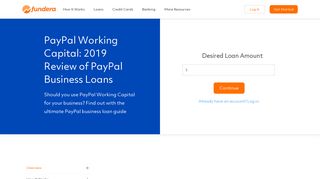 
                            4. PayPal Working Capital Review 2020: Ultimate Guide | Fundera - Paypal Working Capital Loan Portal