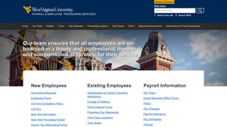 
                            6. Payroll & Employee Processing - West Virginia University - Wvu Ultimate Portal