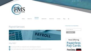 
                            2. Payroll Services – FMS Solutions