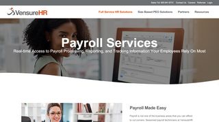 
Payroll Services - Vensure Employer Services
