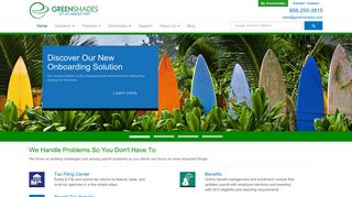 
                            3. Payroll Tax Filing Solutions | Greenshades - Green Shades Online Portal