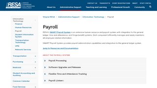 
                            2. Payroll - Wayne RESA - Wayne Resa Employee Login
