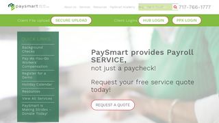 
                            8. Paysmart: SMALL BUSINESS PAYROLL - Pa Hub Portal