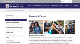 
                            2. PBC Student Portal - The School District of Palm Beach County - Mysdpbc Org My District Portal