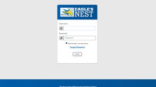 
                            1. PCC Eagle's Nest: Login - Pensacola Christian College - Pensacola Christian College Portal