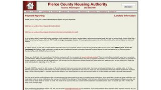 PCHA Washington - Landlord Deposits - Www Hmsforweb Com Pal Login Php