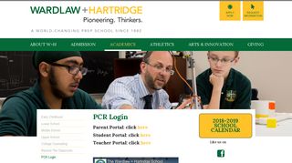 
                            5. PCR Login - The Wardlaw-Hartridge School - Pcr Parent Portal