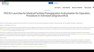 
                            8. PDC4U Launches for Medical Facilities Preregistration ... - Pdc4u Login