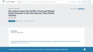 
[PDF] Has Safeer Improved SACM's Work and Helped Saudi ...
