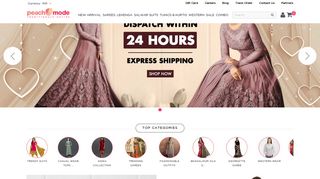 Peachmode: Women Clothing - Buy Designer Ethnic Wear ... - Www Peachmode Com Portal