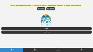 
                            7. PEAK Home - Colorado PEAK - Colorado Peak Benefits Portal