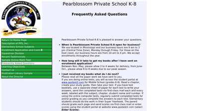 Pearblossom Private School K-8