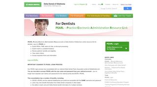 
                            2. PEARL - Delta Dental of Oklahoma - Delta Dental Pearl Provider Portal