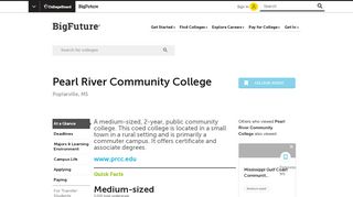 
                            6. Pearl River Community College - College Search - The ... - Prcc Student Portal