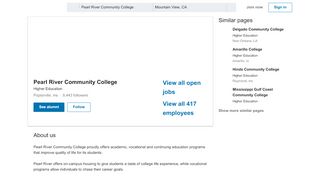 
                            12. Pearl River Community College | LinkedIn - Prcc Student Portal