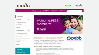 
                            7. PEBB - Moda Health - My Moda Portal