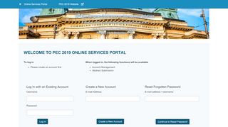 
                            7. PEC 2019 - Online Services Portal - Pec Registration Portal
