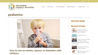 
                            7. pediatrics | OHPA - Old Harding Pediatric Associates - Harding Pediatrics Patient Portal