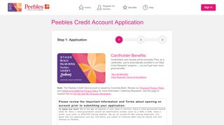 
                            4. Peebles Credit Card - Peebles Credit Account ... - Comenity - Peebles Credit Card Portal Page